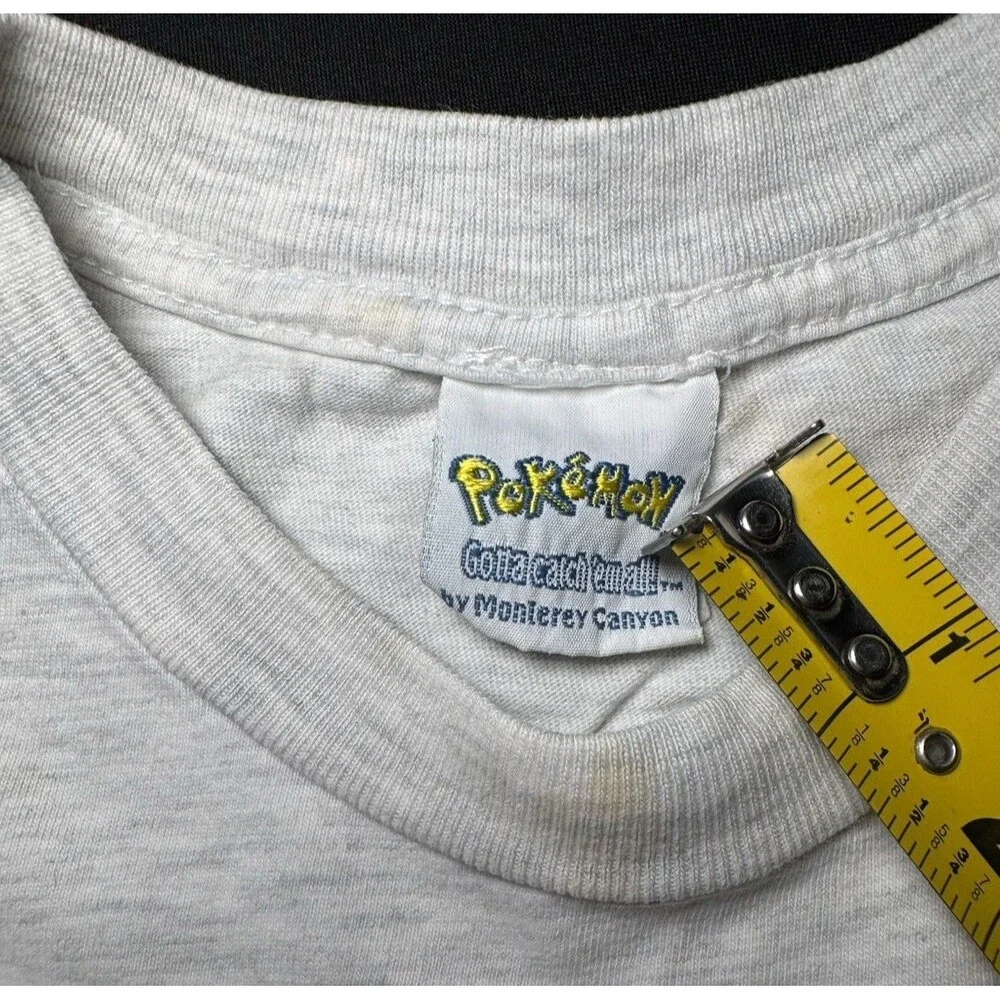 Vintage 2000 Pokemon Movie T Shirt Youth Large Lugia Charizard Nintendo Promo